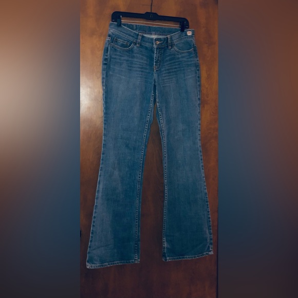 Express low rise slim flare jeans size 6 Long - Picture 1 of 7